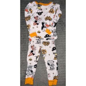 Halloween PEANUTS size 4T Halloween Pajama Set 2-piece SNOOPY/LUCY pumpkins bat